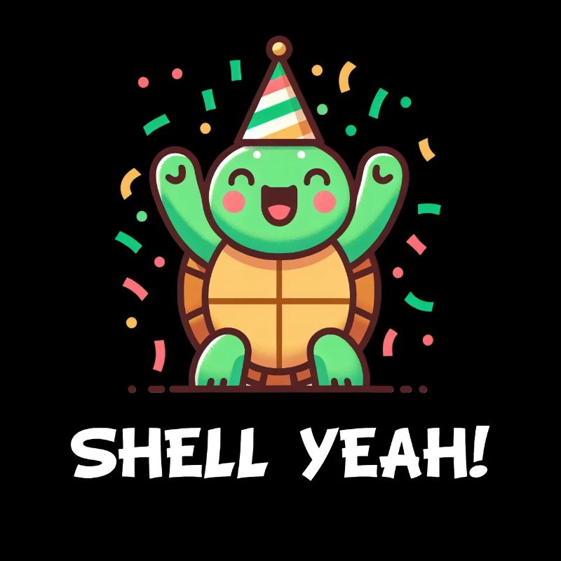 Shell Yeah! Celebration Turtle