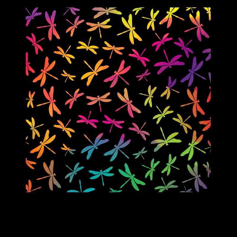 Bunte Libelle Colorful Dragonfly