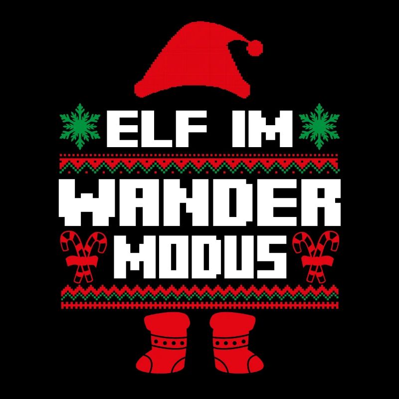 Elfe de Noël Randonnée Randonnée Elfe