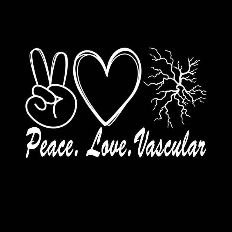 Peace Love Vasculaire Infirmière Vasculaire