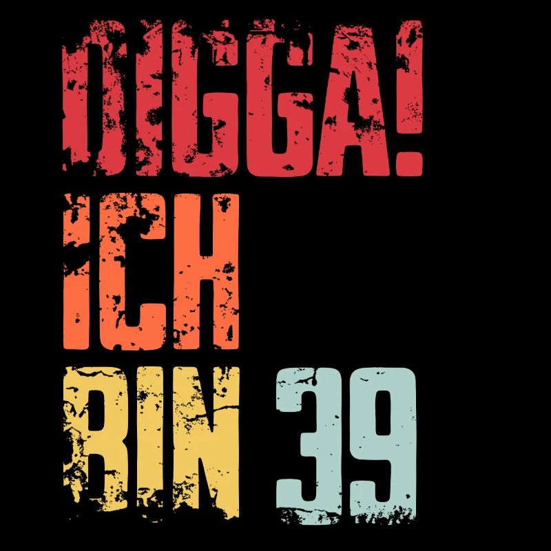39. Geburtstag 39 Jahre Geschenk Spruch