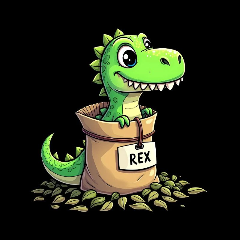 Tea Rex Dinosaurier