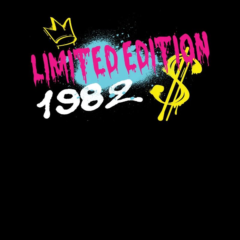 Edition Limitée 1982 Anniversaire Né 1982
