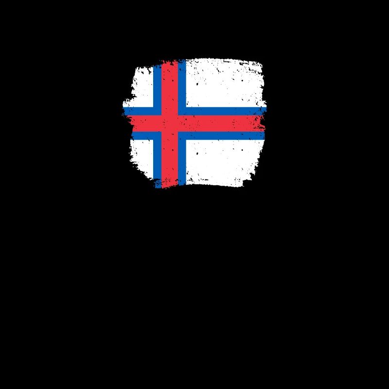 Färöer Inseln Färingische Flagge Färinger