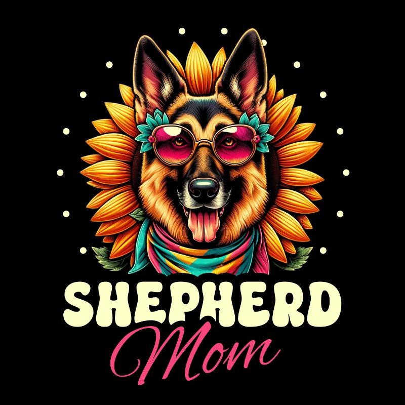 Shepherd Mom German Shepherd Dog Lover Shepherds G