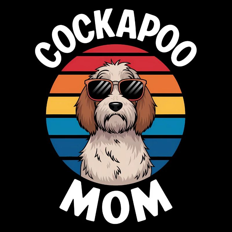 Cockapoo Saying Mom Funny Cockapoo Gift