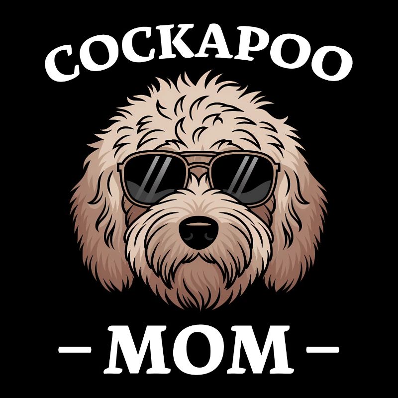 Cockapoo Saying Mom Funny Cockapoo Gift