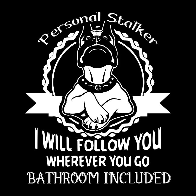 Boxer Dog Personal Stalker