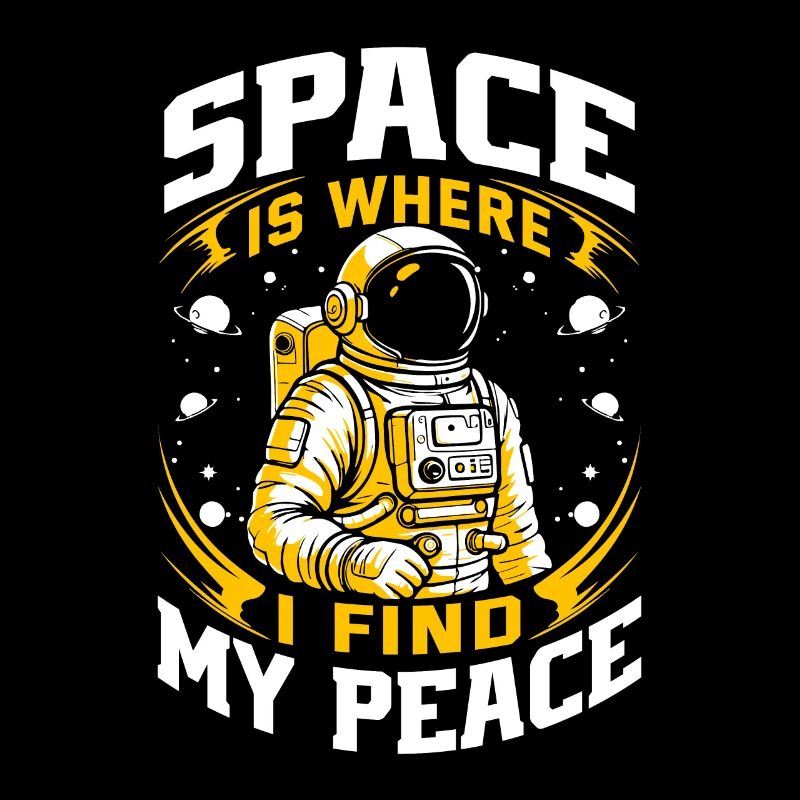 Space is where I find my peace.