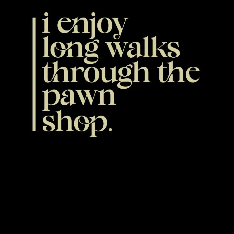 I enjoy long walks through the