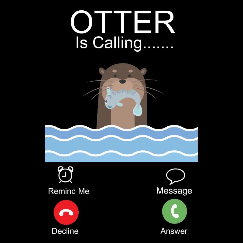 Otter Afficheur de téléphone Otter is