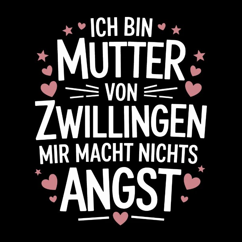 Zwillingsmama Zwillings Mutter Mama von Zwillingen