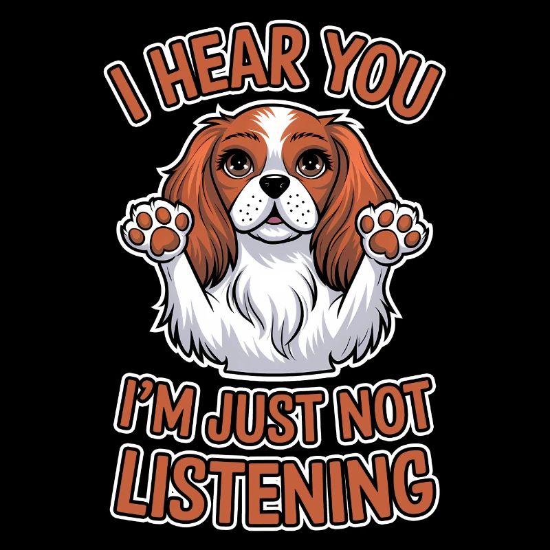 Cavalier King Charles Spaniel Dire Chien Cadeau