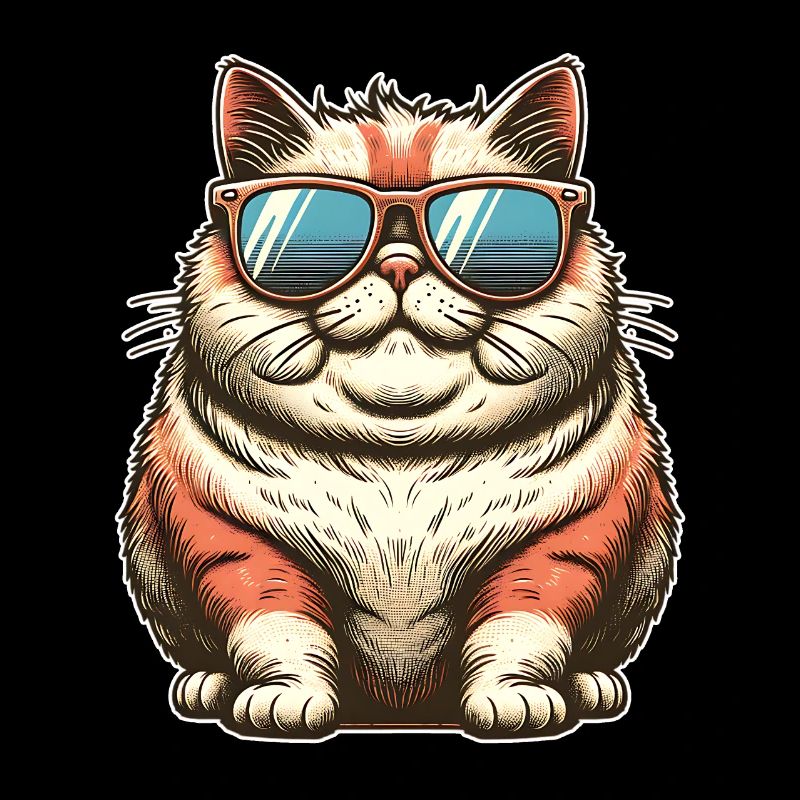 Dicke Coole Katze