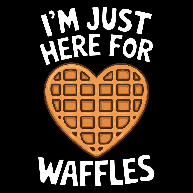Waffeln Spruch Dessert Lustiges Waffeln Geschenk