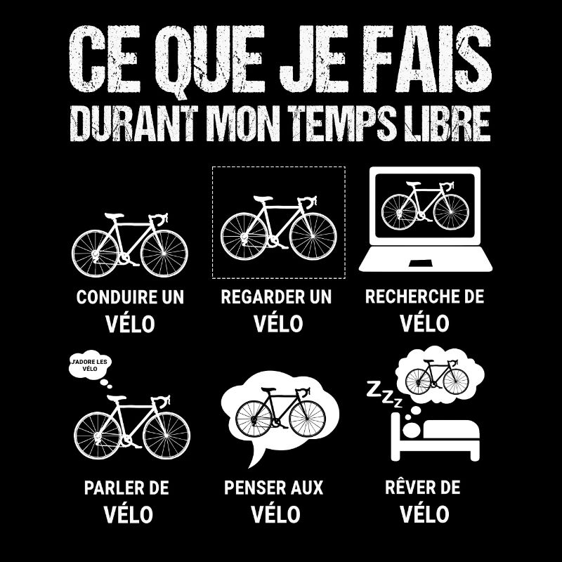 Ce que je fais durant mon temps libre velo