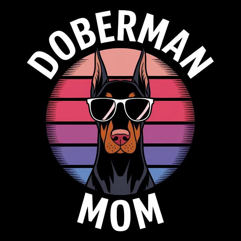 Dobermann Spruch Mama Lustiges Dobermann Geschenk