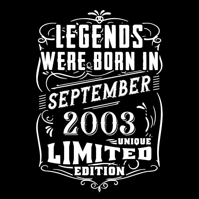 Geburtstag September 2003 Limited Edition Legende