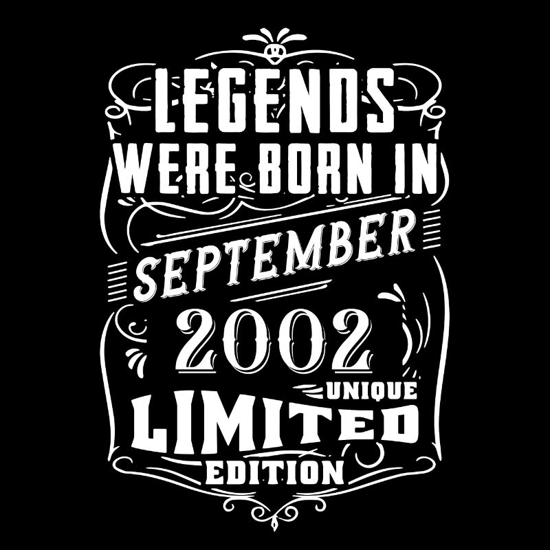 Geburtstag September 2002 Limited Edition Legende