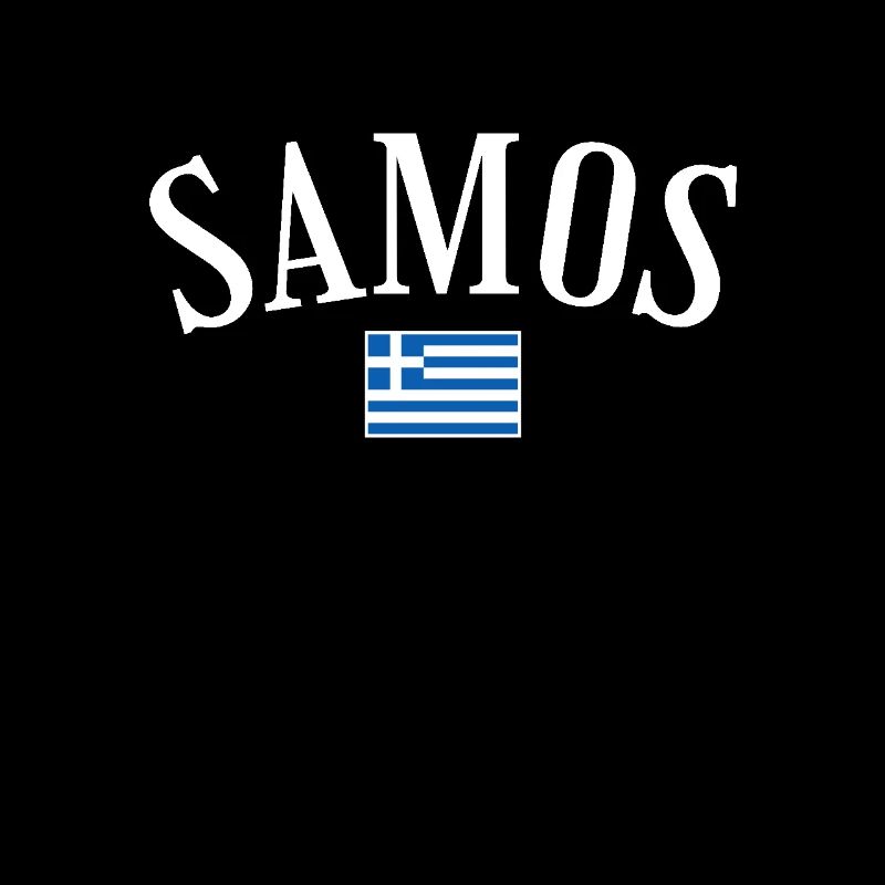 Samos Grèce Drapeau grec Grec