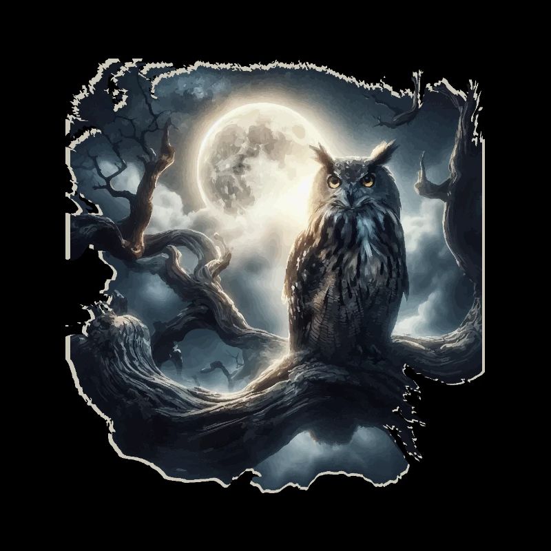 EULE BEI NACHT