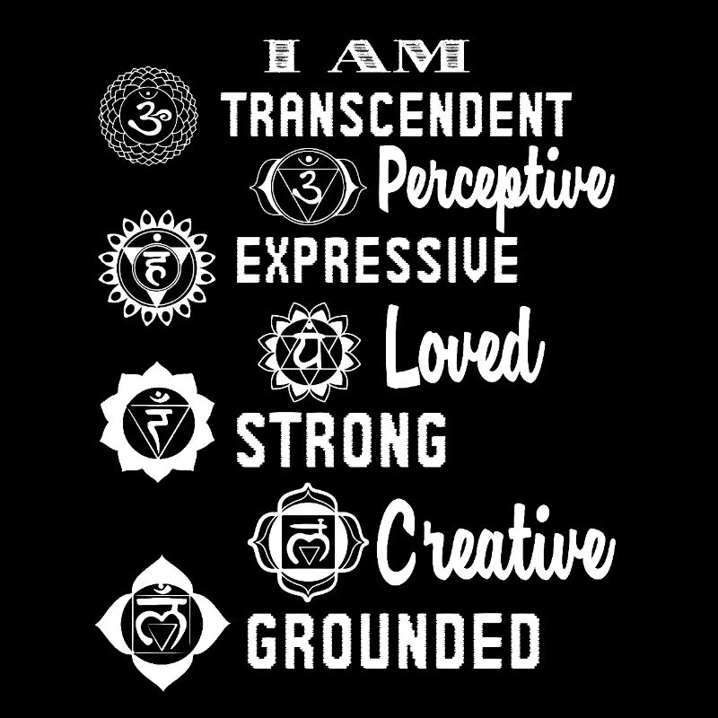 Chakra Chakra I Am Loved Strong Creative