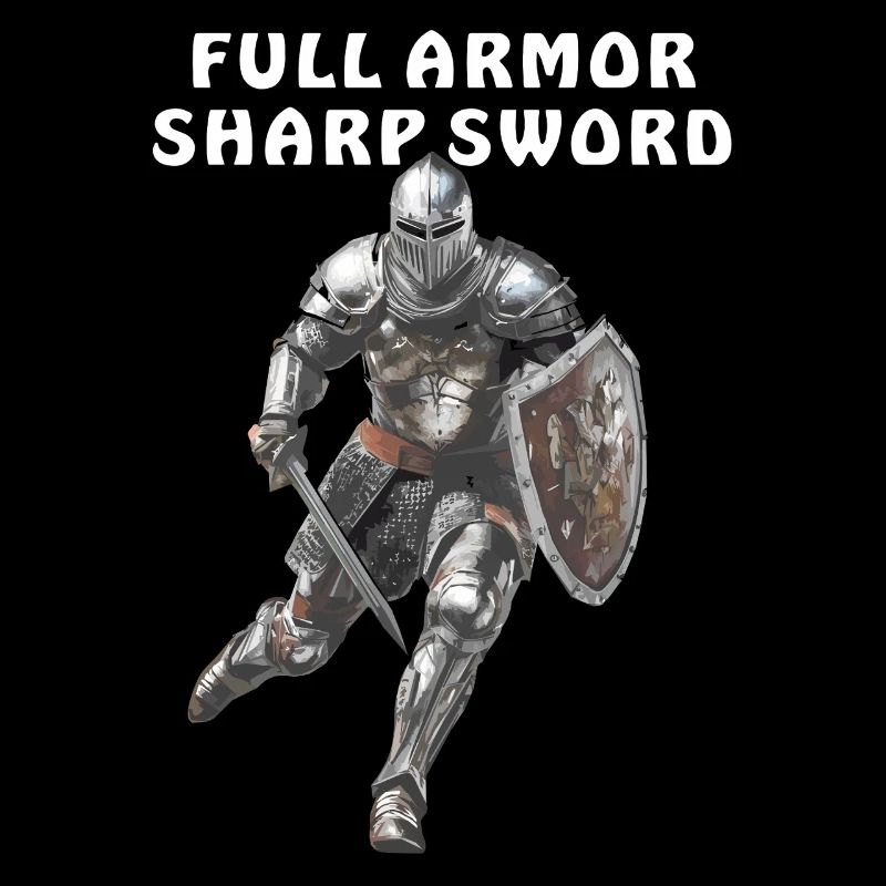 ARMURE COMPLÈTE ÉPÉE TRANCHANTE