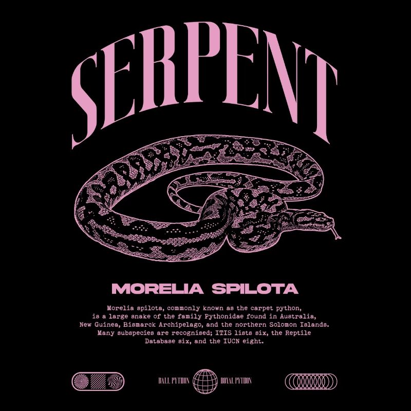 Teppich Python Moderne Reptile Keeper Streetwear