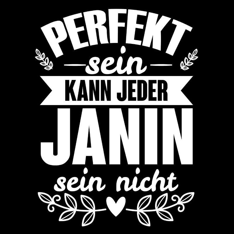 Janin - Perfekt Sein Kann Jeder Janin Sein Nicht