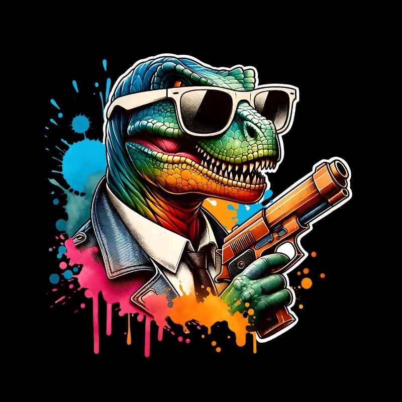 Pistolet à eau dinosaure T Rex