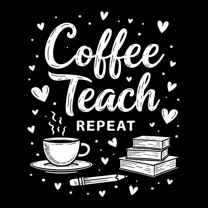 CoffeeTeach Repeat – Lehrer Erzieher Bildung
