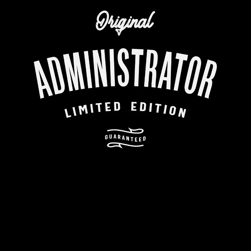 Administrator Job Title Birthday Worker Idea