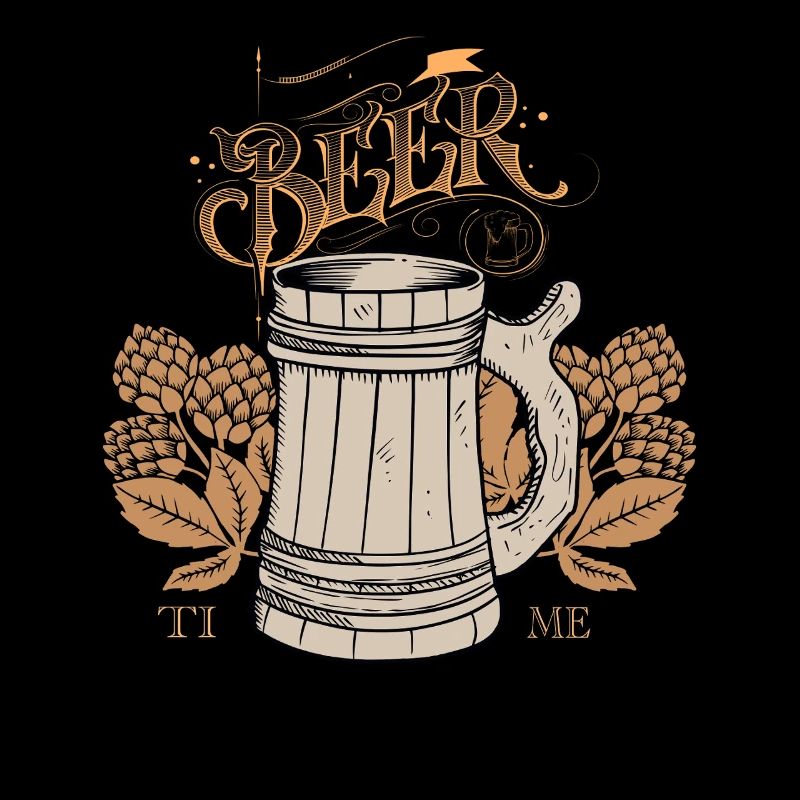 Bierzeitbecher Chope à l’heure de la bière