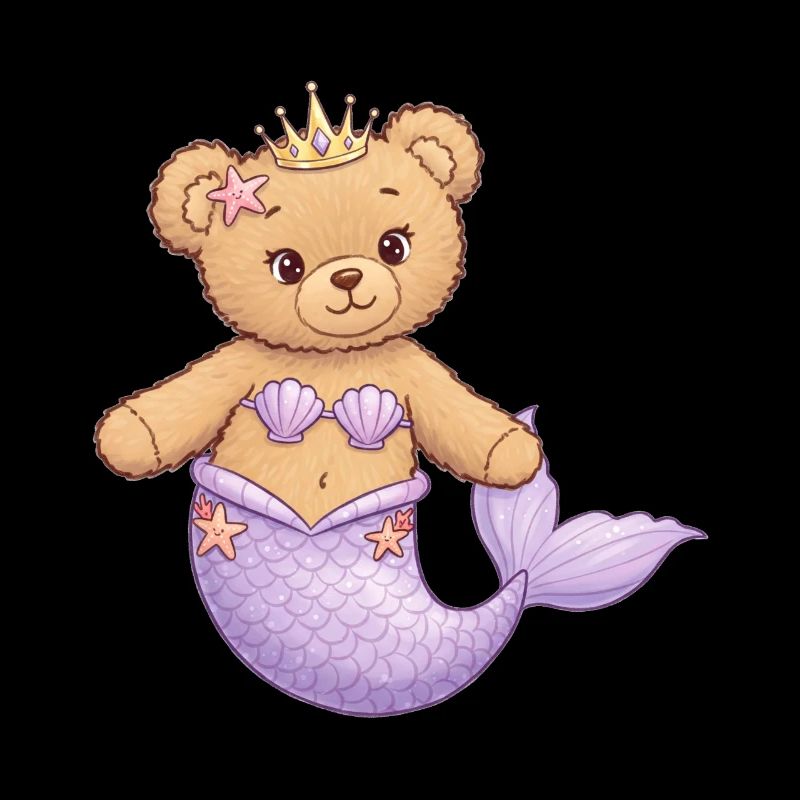 Teddy Bear Mermaid