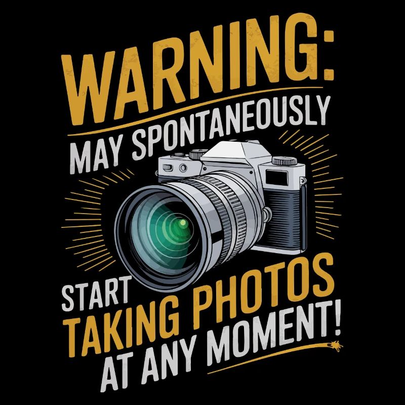 Warning: May spontaneously start taking photos at