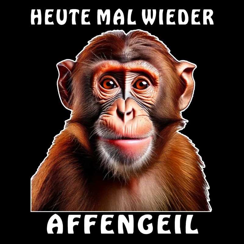 AFFE HEUTE MAL WIEDER AFFENGEIL