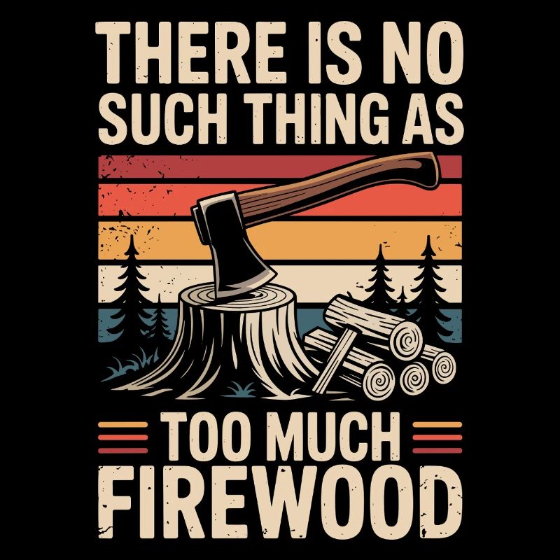 Il n’y a pas trop de bois de chauffage