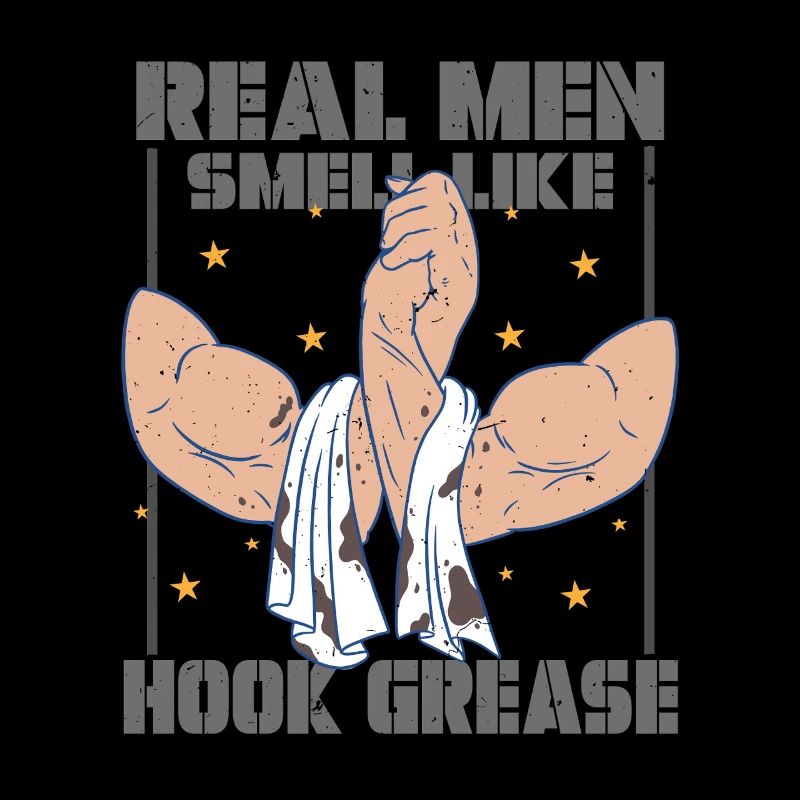 Docker Real Men Smell Like Hook Greash