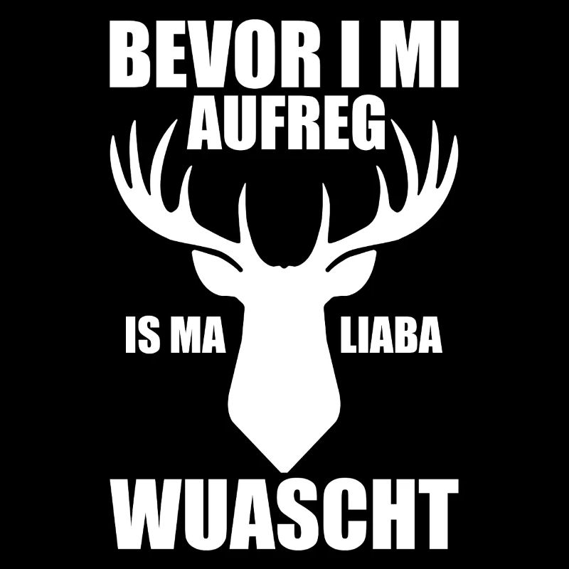 Bevor I mi aufreg Is Ma Liaba Wuascht Geschenk