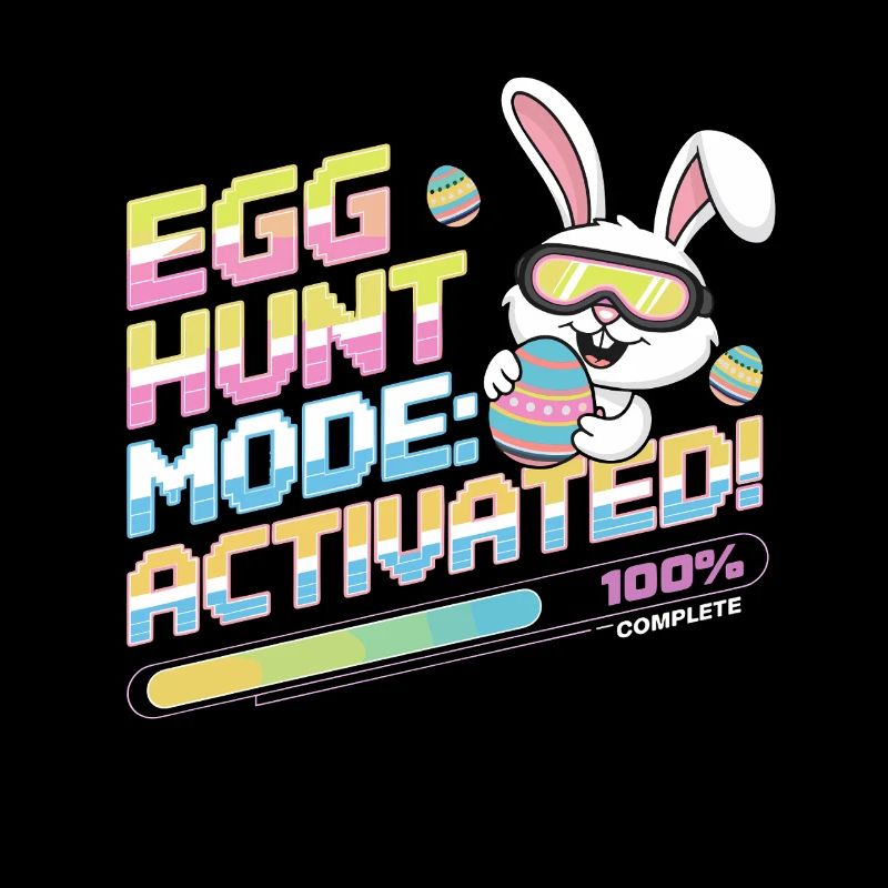 Mode chasse aux œufs : Activé - Lapin de Pâques Fun pour