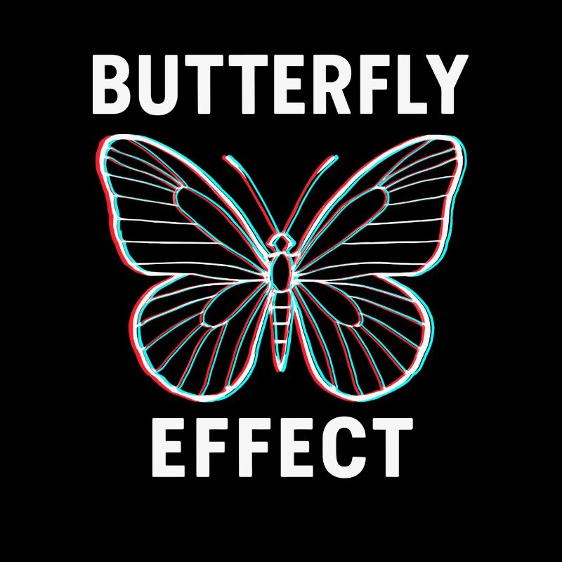 Butterfly Effect – Minimalist design with 3D