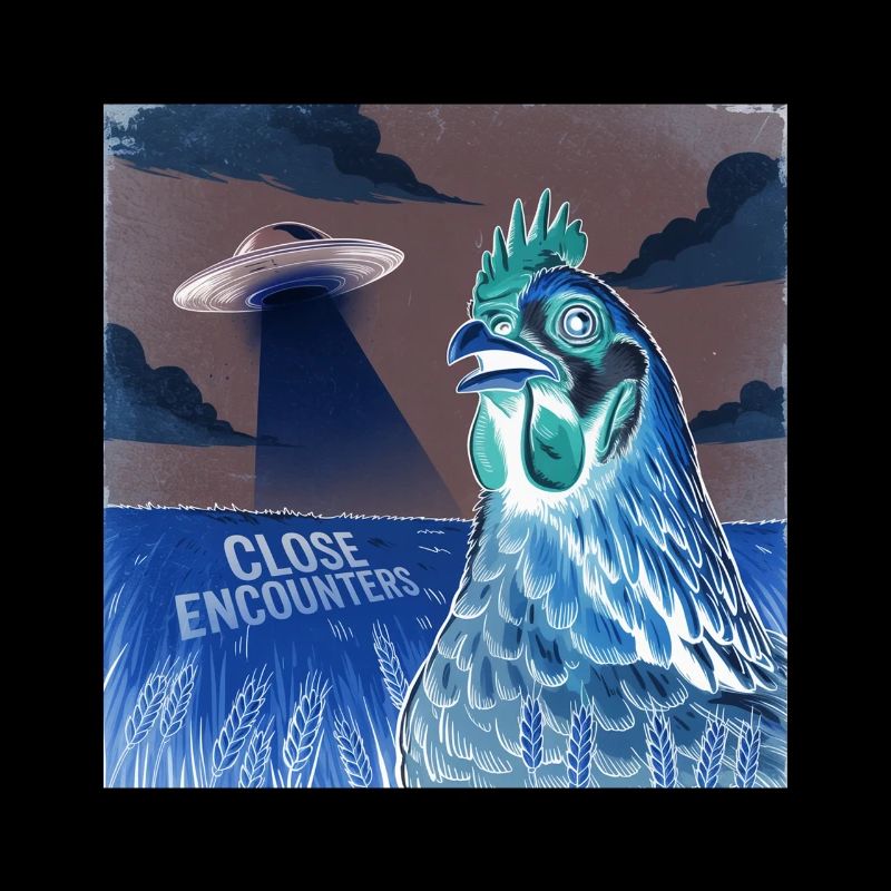 Aliens et poulets : rencontres inattendues