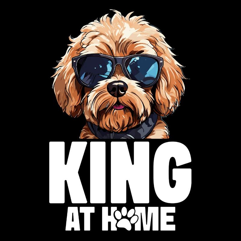 Cockapoo Dad Dog Enthusiast Pet Lover King At