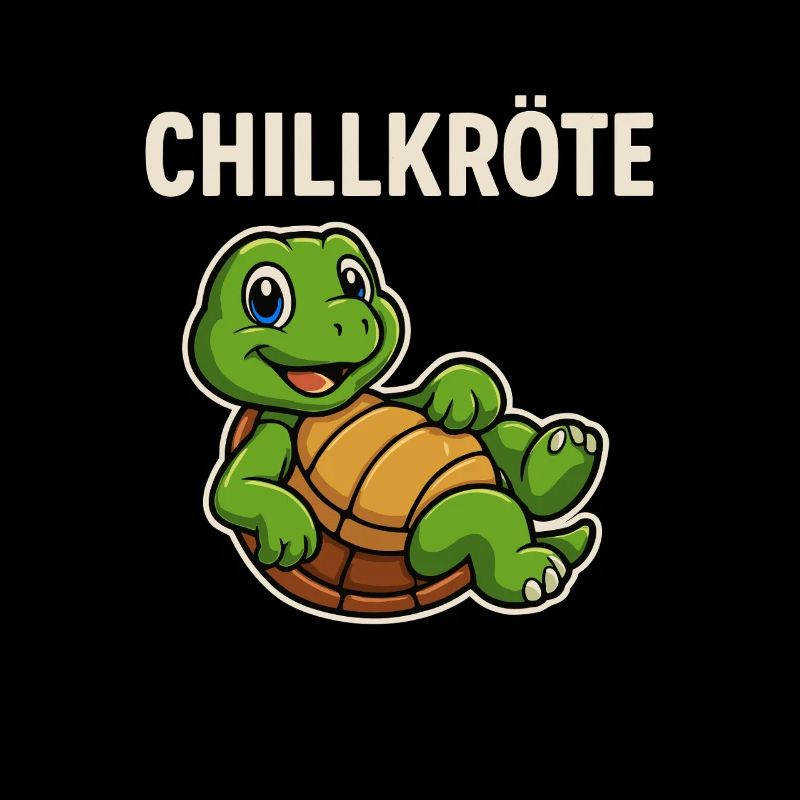 Chill Toad Turtle - Funny Turtle