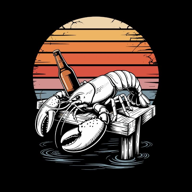 Lobster and beer