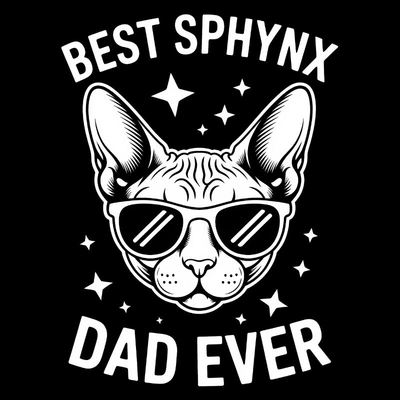 Chat Sphynx Disant Drôle Chat Sphynx Cadeau