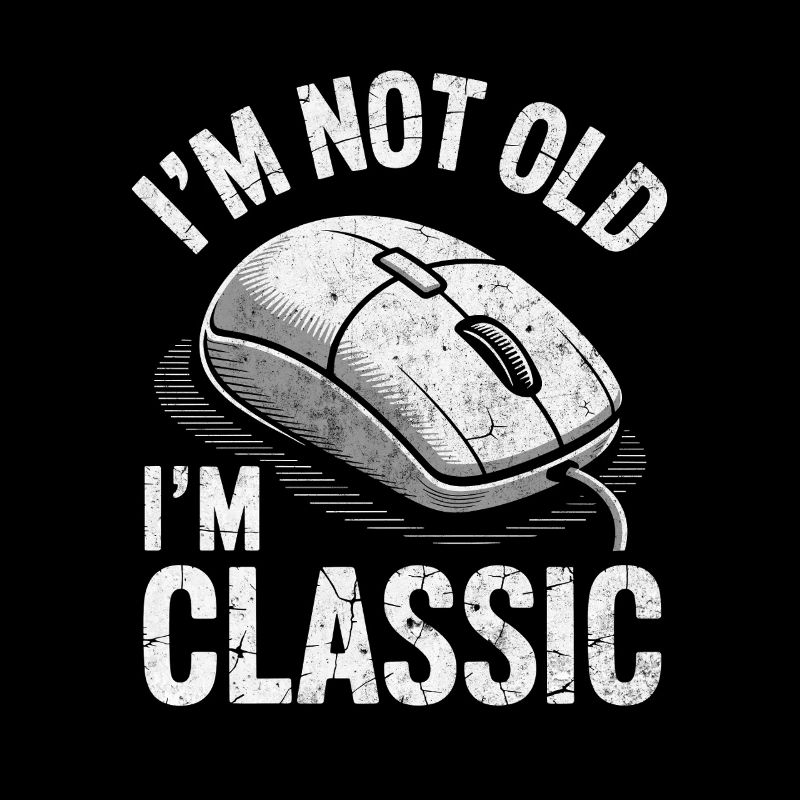 Lustiges Im classic Computer Maus