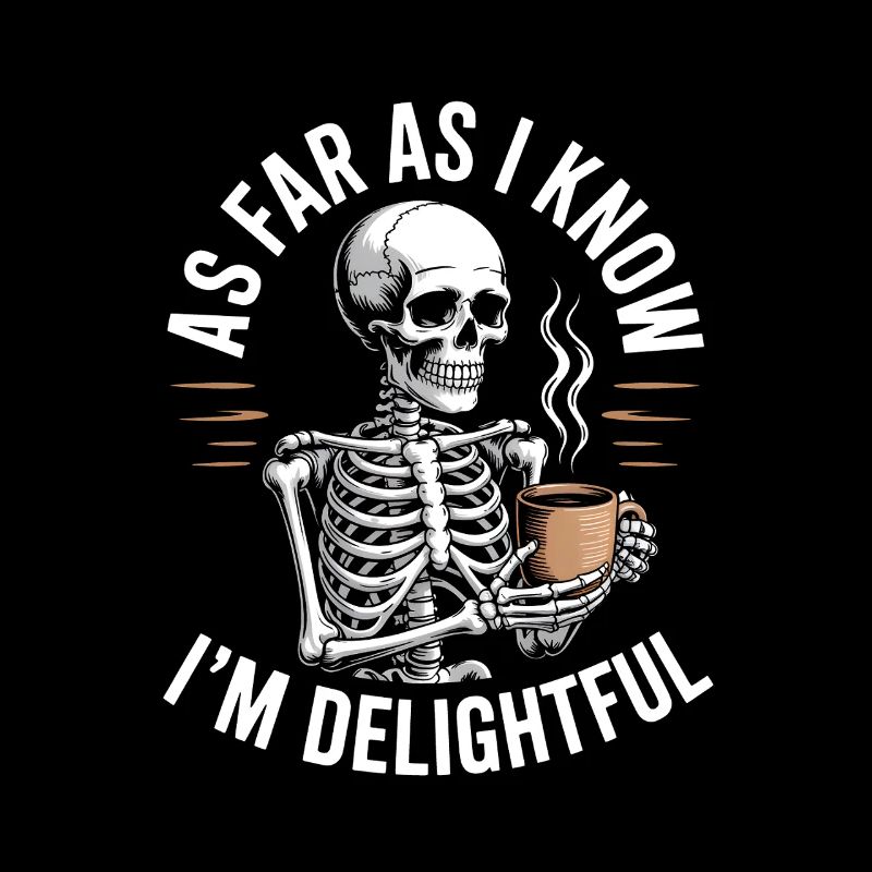 As far as I know I'm delightful! Sarkasmus