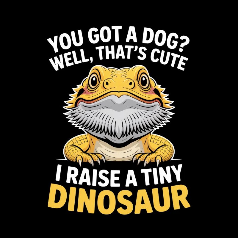 Bearded Dragon Reptile Lover Lizard Pet