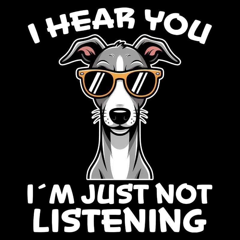 Greyhound Saying, Greyhound Joke, Greyhound Gift